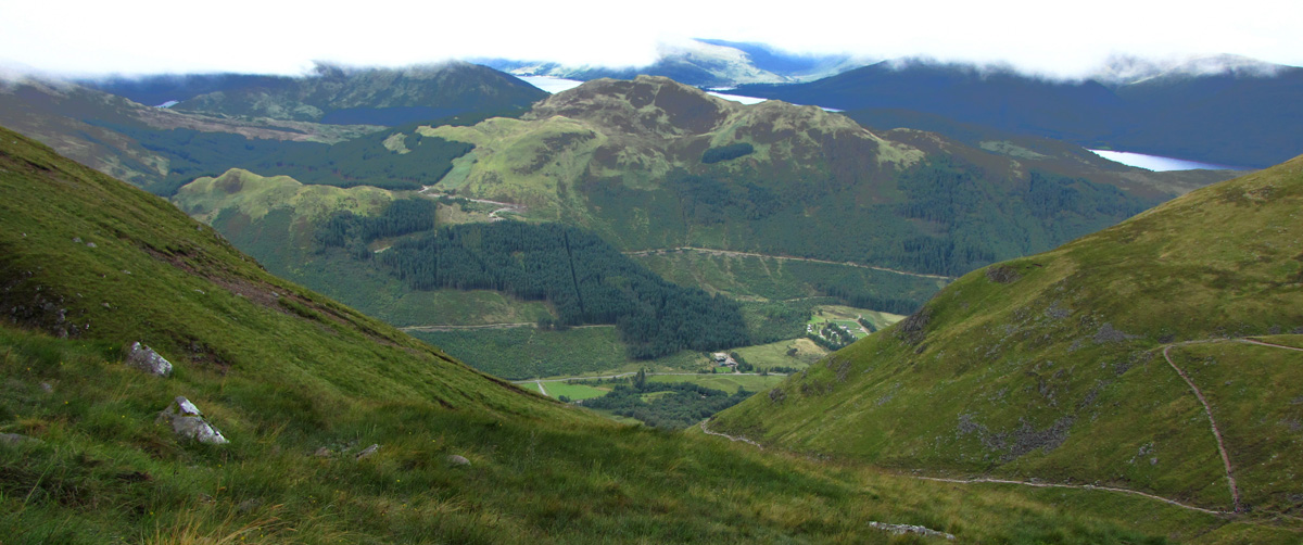 výstup na Ben Nevis nejvyšší vrchl skotska